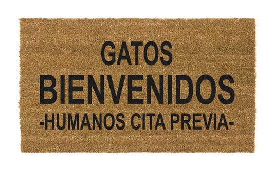 Felpudo "GATOS BIENVENIDOS" - Fever Argentina