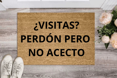 Felpudo "PERDÓN PERO NO ACEPTO" - Fever Argentina